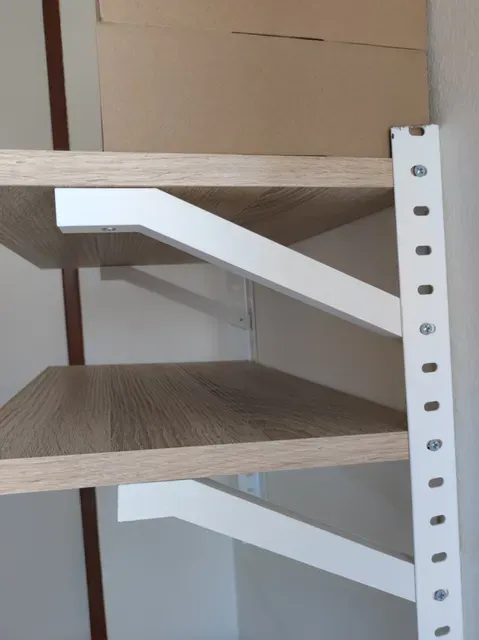 Adjustable Shelf Brackets – Thin & Thick Profiles (3D Printable) — Фото 4 из 8