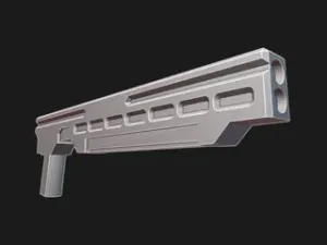 Supportless SCI-FI Shotgun for DUMMY 13