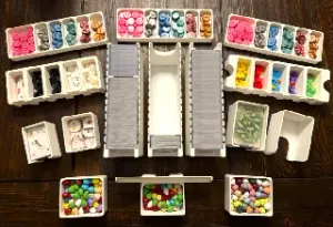 Wingspan Nesting Box Insert / Organizer - All Expansions (Updated Through the Americas Expansion)