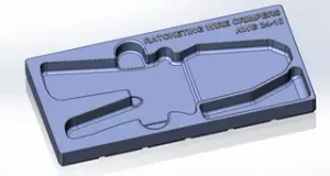 Ratcheting Wire Crimpers Gridfinity Tray