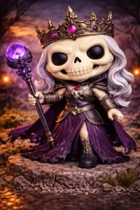 Cute Skeleton Queen
