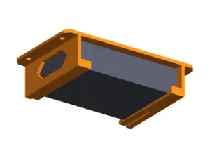D-Link DGS-105GL Switch Under-Desk Slide Mount