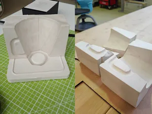 Small Plaster Mold for Ceramic Casting