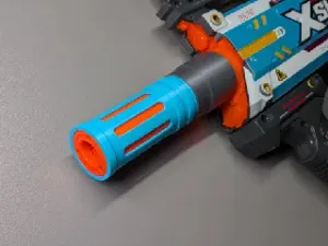 BCAR Shroud - X-Shot Longshot 2 (compatible with stock barrel, muzzle and BCAR) - XLS 2.0