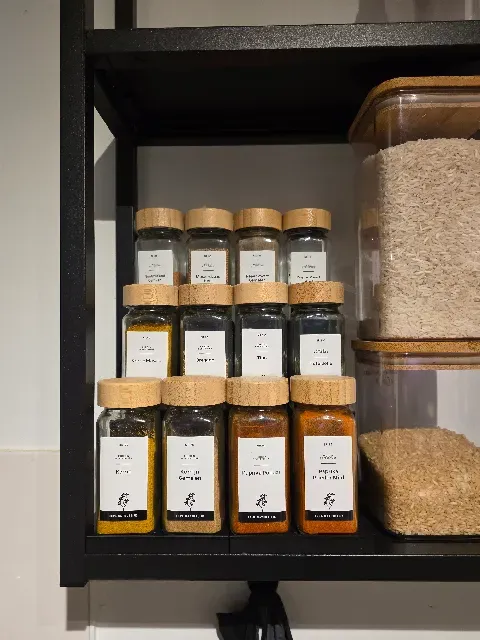 Spice Jar Riser for IKEA ENHET (15 cm deep) - modular, 6 jars per module
