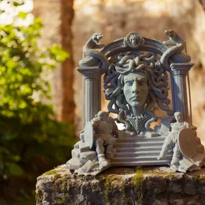 Medusa in the Stone Sanctuary