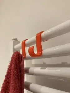 Customizable Parametric Bathroom Towel Hook