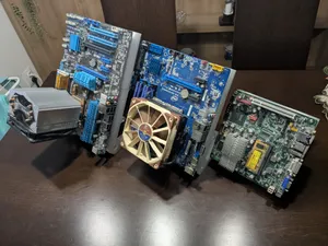 Open PC frame case stand