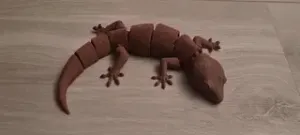 Gecko print-in-place flexi articulated