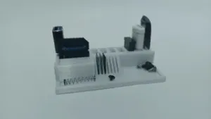 Simple USB and SD card holder with tray