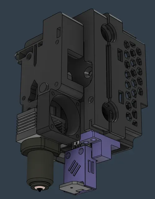 Qidi Q1 Pro - BTT Eddy Duo Mount — Image 2 of 9