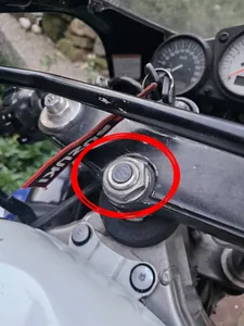 Suzuki GSX-R Steering "PLUG" (STEM YOKE TREE PLUG)