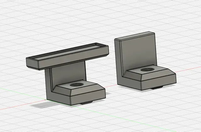 Voron 2.4 Bedstops with Silicone Nozzle Brush Mount