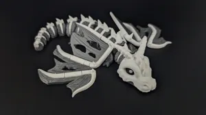 Elder Bone Dragon - Flexi Toy Figure