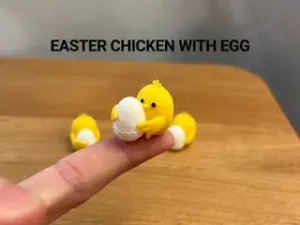 Easter Chicken with Egg
