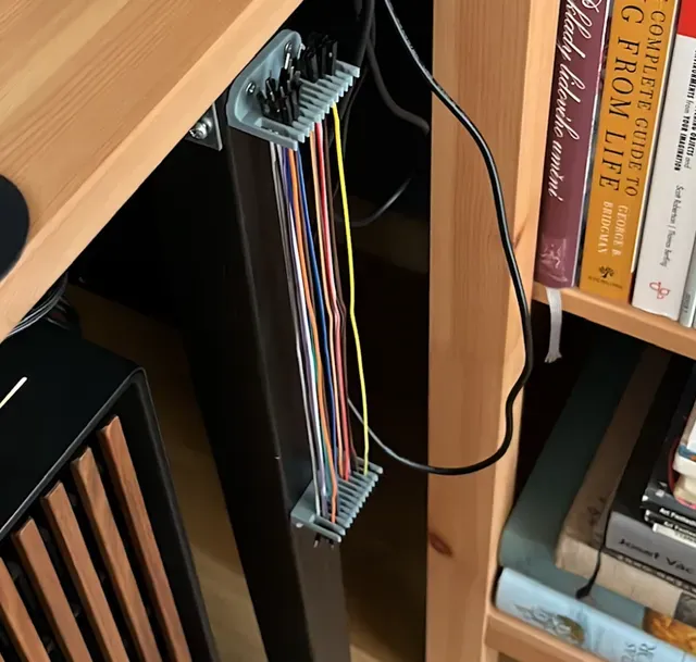 Wall-Mount Dupont Cable Organizer & Comb Set (Modular Remix) — Image 2 of 3