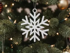 Snowflake Ornament | Christmas Tree Decoration