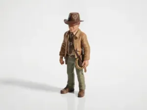 Indiana Jones Figurine Movies & TV Collectible 3D Printable