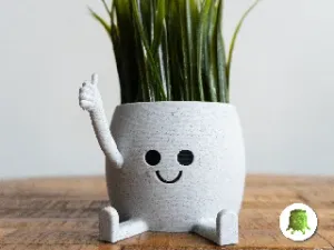 Happy Sitting Pot Thumb Up