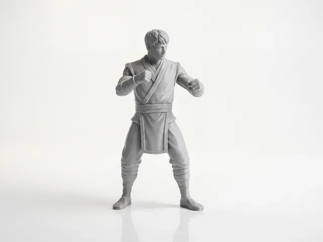 Liu Kang MK Fighter Figurine Gaming 3D Printable — Image 2 of 5
