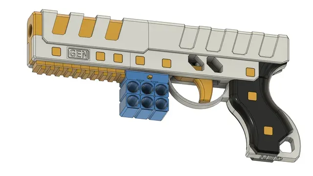 X-Shot Micro Reshell 9 v1.2 - Top Sled Action — Фото 10 из 12