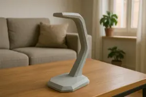 Low-Poly Modern Headphone Stand