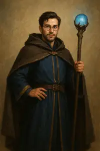 Figurine: Human Mage