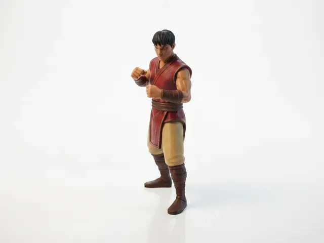 Liu Kang MK Fighter Figurine Gaming 3D Printable