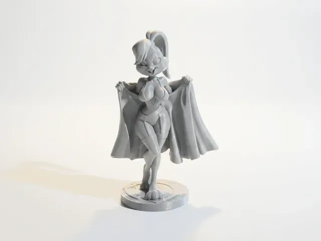 Bunny Girl Figurine Female Character 3D Printable — Фото 2 из 5