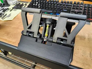 Redesigned (Hearty) Single 2k Potentiometer Rudder Pedals