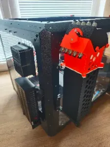 Prusa enclosure brackets for MMU Buffer (inspired by RMU Buffer)