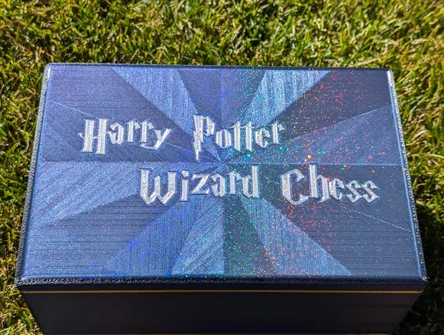 Harry Potter Wizard Chess with Storage Box — Image 3 of 17