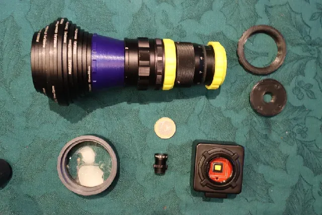 Thread adapters M42 : T2, camera filter 52mm 55mm 58mm
