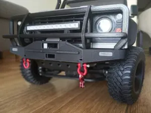 Landy ARB front bumper - 3dsets winch & servo guard mod