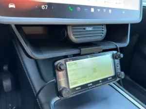 AJ6X Icom ID5100 Radio Mount for Tesla M3/Y