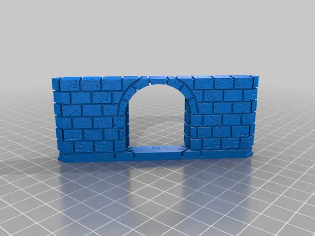 OpenForge 2.0 Cut-Stone Diagonal Doors — Image 2 of 10