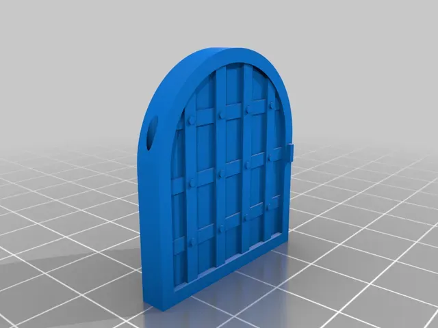 OpenForge 2.0 Cut-Stone Diagonal Doors — Image 9 of 10