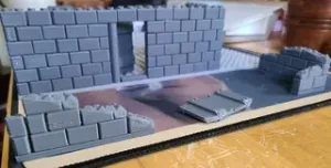 Stone Bricks - Compatible with Lego (r) Bricks and 25mm TTRPGs such as D&D (r)