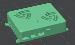 Raspberry Pi 5 Case with Homematic RPI-RF-MOD RaspberryMatic