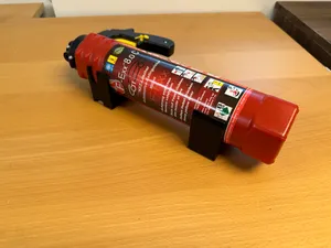 F-Exx 8.0C Car Fire Extinguisher Holder / Mount with Velcro