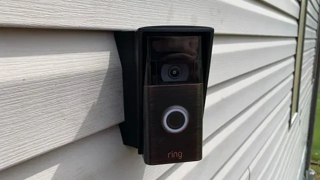 Ring Camera Doorbell Mobile Home Trailer Siding Mounting Kit