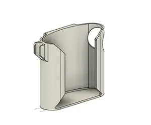 Oxygen analyzer holder, UMS V1