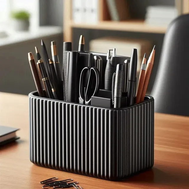 Ribbed Design Office Organizer