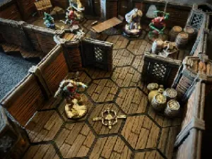 MagHex Wood Walls Gloomhaven Frosthaven