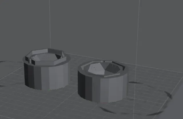 D20 Ice Cube Holder (42mm ice cube, can be resized)