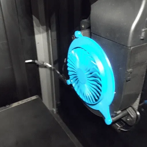 Creality K1 / K1 Max Side Fan Visualizer and Sound Reducer — Фото 2 из 6