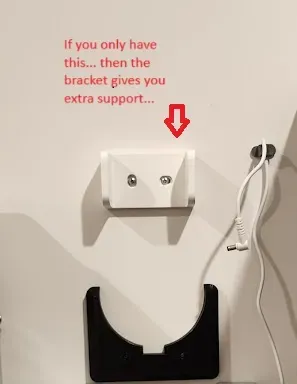 Xiaomi Mi Vacuum Cleaner G9 / G10 Series Wall Bracket (Extra Support)