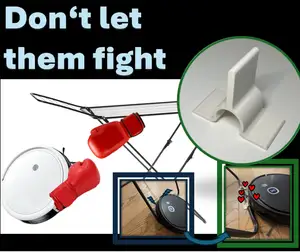 Robot vacuum cleaner stop