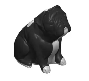 Two-Color Buddy the Pug Remix - Single Extruder Friendly