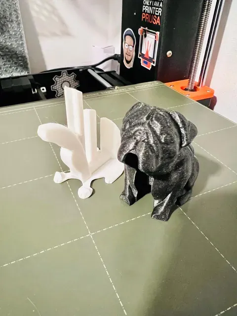 Two-Color Buddy the Pug Remix - Single Extruder Friendly — Фото 6 из 6
